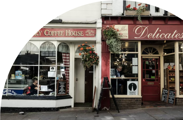 Small businesses supporting small businesses